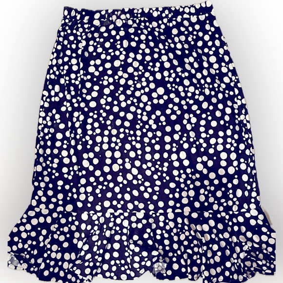 womens New York D.E.A. polka dot skirt. size medium. - Picture 1 of 2